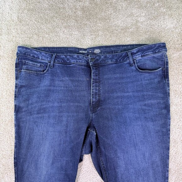 Old Navy Rockstar Super Skinny High-Rise Jeans Womens Plus Size 26 50x28 E742 - Picture 2 of 13